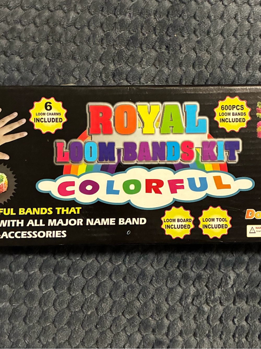 Colorful Loom Bands Kit - DIY Bracelet Craft Set